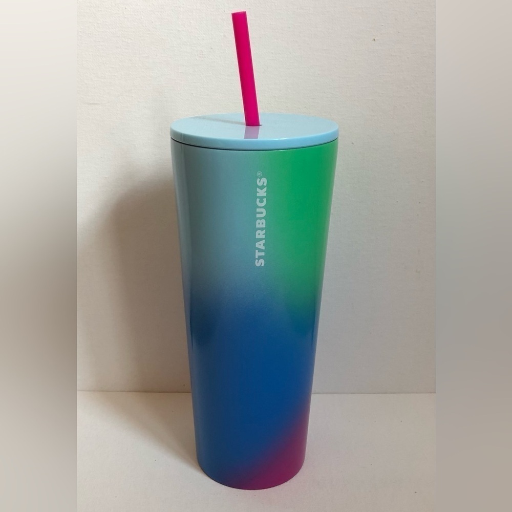 Starbucks Technicolor Paint Cold Cup